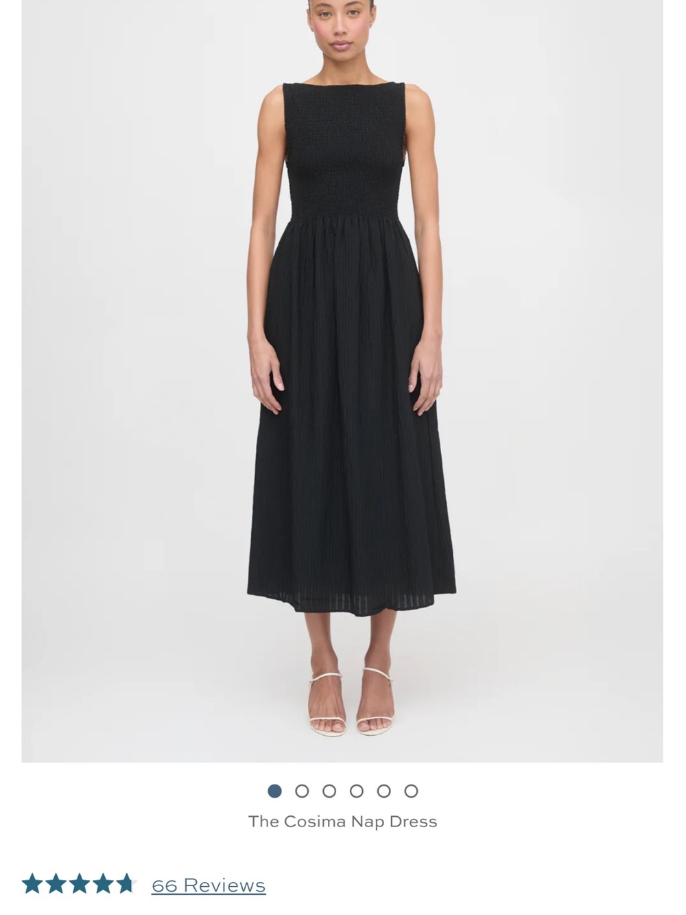 Hill House Cosima Nap Dress Black